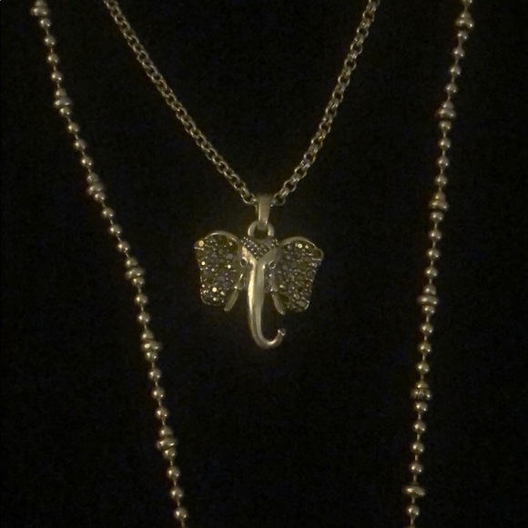 Lucky Brand
Elephant Charm Layered Necklace - Picture 4 of 7